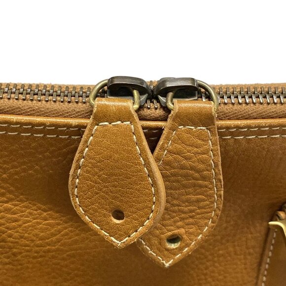 Auth DIOR/ChristianDior - Brown Leather Handbag - Picture 13 of 16